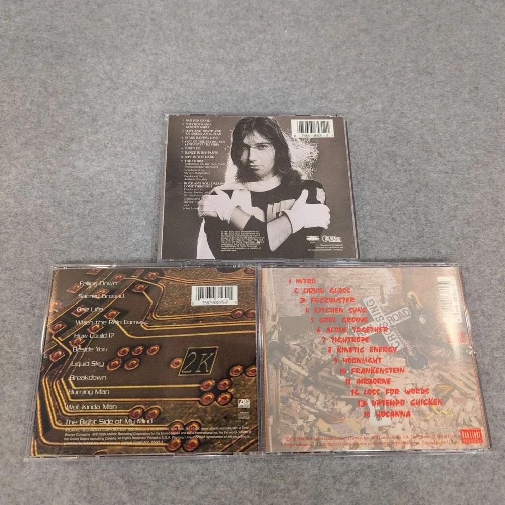 Prog Theatrical Rock CD Lot Jim Steinman Queensryche Q2K Dave Uhrich Fretnotized - Picture 2 of 2